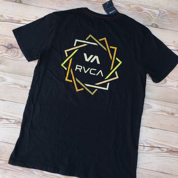 RVCA Black Cotton Tee - Picture 3 of 13